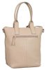 Burkely Mini Shopper szürke bőr válltáska, shopper