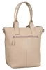 Burkely Mini Shopper szürke bőr válltáska, shopper
