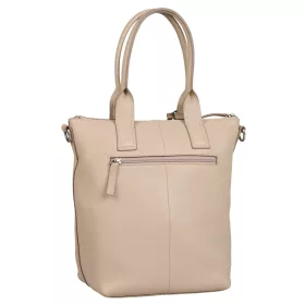 Burkely Mini Shopper szürke bőr válltáska, shopper