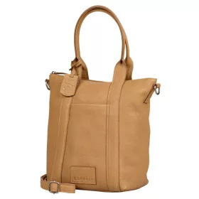 Burkely Mini Shopper bézs bőr válltáska, shopper