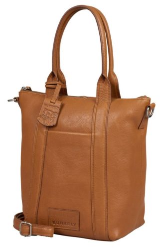 Burkely Mini Shopper konyak bőr válltáska, shopper