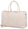 Burkely Cool Colbie Weekender törtfehér bőr utazótáska 51 x 32 cm