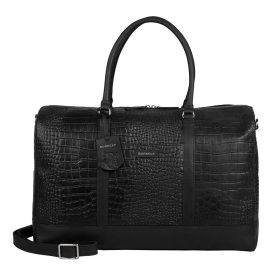   Burkely Cool Colbie Weekender fekete női bőr utazótáska 51 x 32 cm