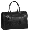 Burkely Cool Colbie Weekender fekete női bőr utazótáska 51 x 32 cm
