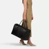 Burkely Cool Colbie Weekender fekete női bőr utazótáska 51 x 32 cm