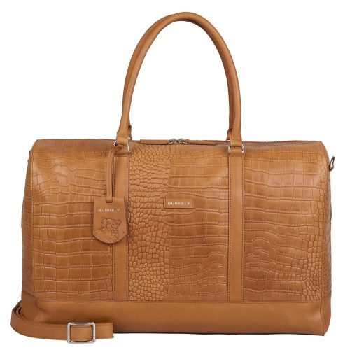 Burkely Cool Colbie Weekender konyak női bőr utazótáska 51 x 32 cm