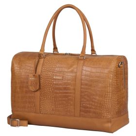   Burkely Cool Colbie Weekender konyak női bőr utazótáska 51 x 32 cm