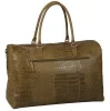 Burkely Cool Colbie Weekender zöld bőr utazótáska 51 x 32 cm