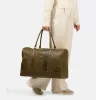 Burkely Cool Colbie Weekender zöld bőr utazótáska 51 x 32 cm