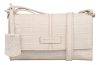 Burkely Cool Colbie törtfehér színű, női bőr crossbody táska, RFID védelemmel