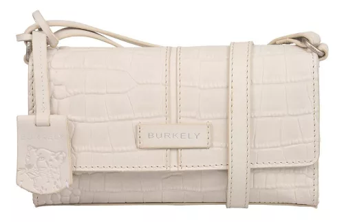 Burkely Cool Colbie törtfehér színű, női bőr crossbody táska, RFID védelemmel