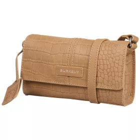   Burkely Cool Colbie mogyoróbarna női bőr crossbody táska, RFID védelemmel