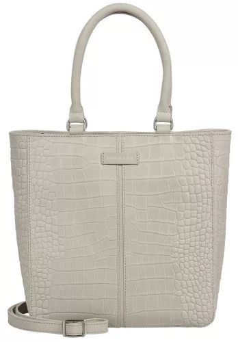 Burkely Cool Colbie világosszürke Shopper Small válltáska 17 x 23 x 10 cm