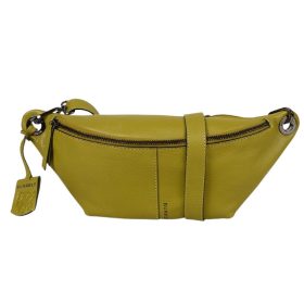   Burkely Radient Raeven zöld bőr crossbody, övtáska 41 x 15 cm