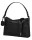 Burkely Rogue Robyn Hobo fekete női bőr válltáska 40 x 27,5 cm