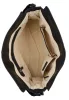 Burkely Rogue Robyn Hobo fekete női bőr válltáska 40 x 27,5 cm