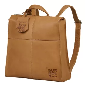Burkely ROGUE ROBYN konyak bőr hátizsák 28 x 11 x 29,5 cm