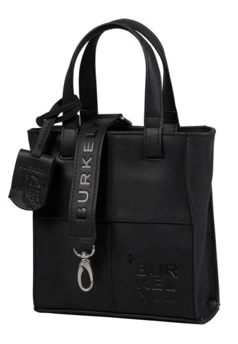Burkely Mini Shopper női bőr, fekete színű