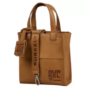 Burkely Mini Shopper női bőr, konyak színű