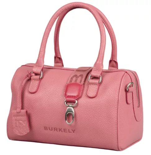 Burkely Always Alyx pink női bőr válltáska, kézitáska