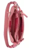 Burkely Always Alyx pink színű női bőr dupla táska, válltáska, oldaltáska 23 x 11,5 cm