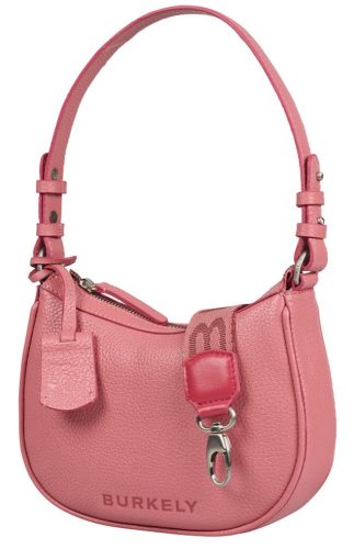 Burkely Always Alyx pink női bőr válltáska, oldaltáska 22 x 17 cm