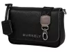 Burkely Always Alyx fekete női bőr oldaltáska, crossbody 22 x 14 cm