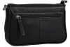 Burkely Always Alyx fekete női bőr oldaltáska, crossbody 22 x 14 cm