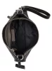 Burkely Always Alyx fekete női bőr oldaltáska, crossbody 21,5 x 13 cm