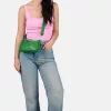 Burkely Always Alyx zöld női bőr oldaltáska, crossbody 21,5 x 13 cm
