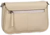 Burkely Ava bézs női bőr válltáska, crossbody 22 x 14 x 5,5 cm
