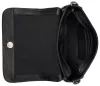Burkely Ava fekete női bőr válltáska, crossbody 22 x 14 x 5,5 cm