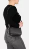 Burkely Ava türkizkék női bőr válltáska, crossbody 22 x 14 x 5,5 cm