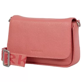   Burkely Ava rózsaszín női bőr válltáska, crossbody 22 x 14 x 5,5 cm