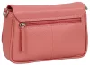 Burkely Ava rózsaszín női bőr válltáska, crossbody 22 x 14 x 5,5 cm