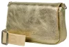Burkely Ava arany színű női bőr válltáska, crossbody 22 x 14 x 5,5 cm
