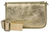 Burkely Ava arany színű női bőr válltáska, crossbody 22 x 14 x 5,5 cm