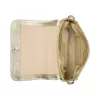 Burkely Ava arany színű női bőr válltáska, crossbody 22 x 14 x 5,5 cm