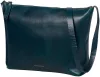 Burkely Fine Florence kék női bőr válltáska, crossbody 27 x 23 cm