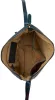 Burkely Fine Florence kék női bőr válltáska, crossbody 27 x 23 cm