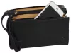 Burkely Fine Firenze fekete mini női bőr válltáska, crossbody 20 x 12 x 3 cm