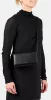Burkely Fine Firenze fekete mini női bőr válltáska, crossbody 20 x 12 x 3 cm