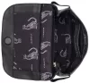 Burkely Demi fekete női bőr válltáska, crossbody 20 × 12,5 × 8 cm