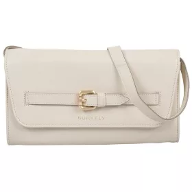   Burkely Demi bézs női bőr válltáska, clutch 23 × 13 × 8 cm