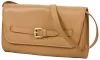 Burkely Demi mogyoróbarna női bőr válltáska, clutch 23 × 13 × 8 cm