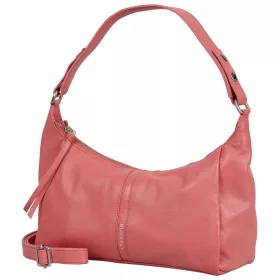  Burkely Nalan rózsaszín női bőr válltáska, crossbody 25 × 15 × 10 cm