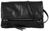 Burkely Nalan fekete női bőr válltáska, crossbody 27 × 18 × 3 cm