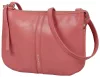 Burkely Nalan rózsaszín női bőr válltáska, crossbody 24 × 17 × 2,5 cm