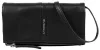 Burkely Nalan fekete női bőr válltáska, crossbody 20 × 9 × 3 cm