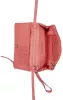 Burkely Nalan korall színű női bőr válltáska, crossbody 20 × 9 × 3 cm